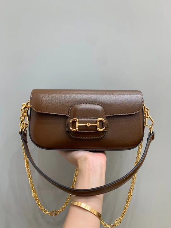 GUCCI Horsebit 1955 Small Shoulder Bag