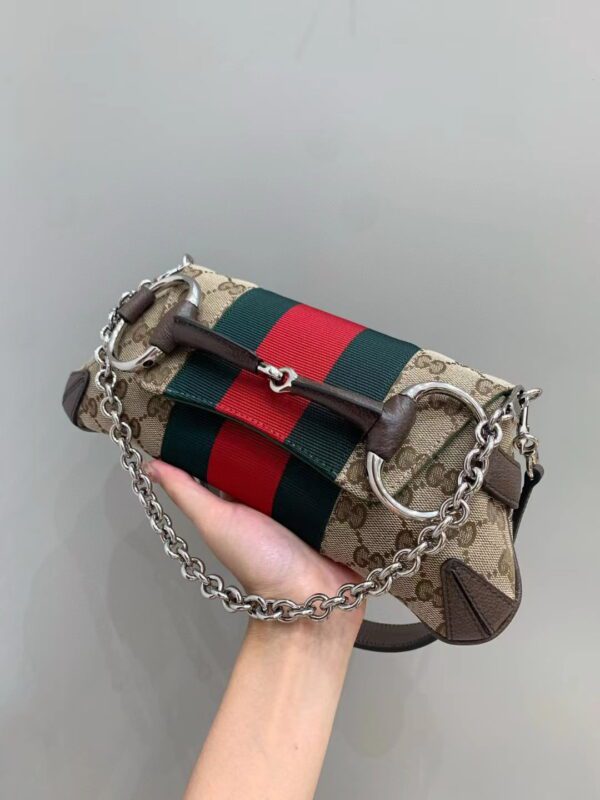 GUCCI Horsebit Chain Small Shoulder Bag