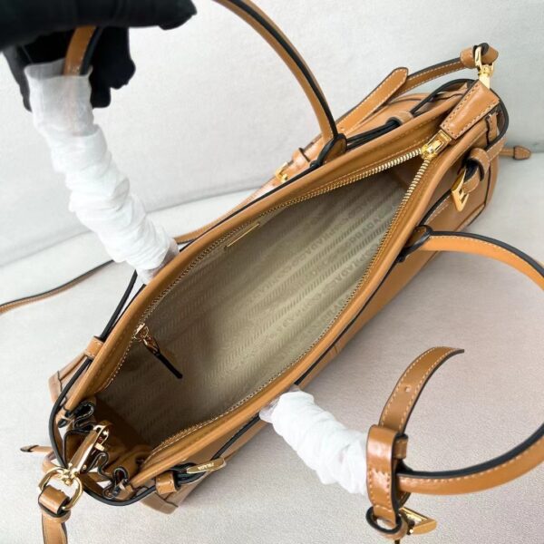 PRADA LuxSoft Leather Handbag 1BA426