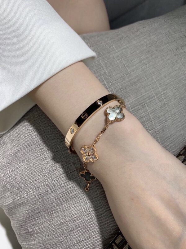 Van Cleef & Arpels Alhambra Bracelet, 5 motifs