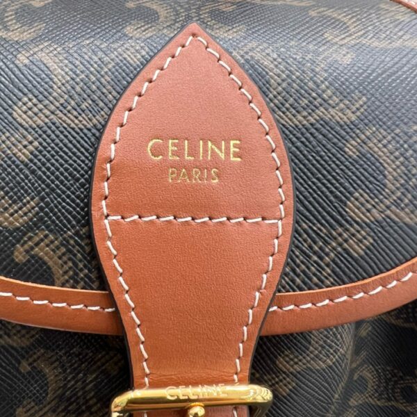 CELINE FOLCO Triomphe Canvas Mini Backpack