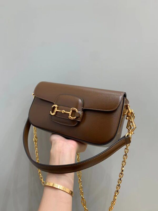 GUCCI Horsebit 1955 Small Shoulder Bag