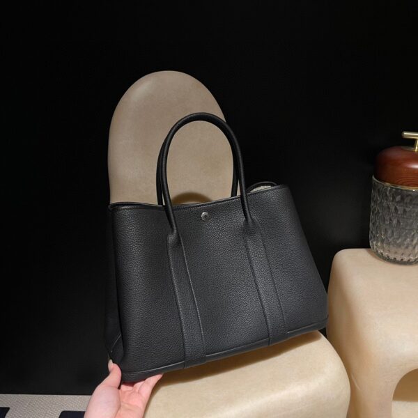 HERMES Garden Party 36 Color89 Negonde leather