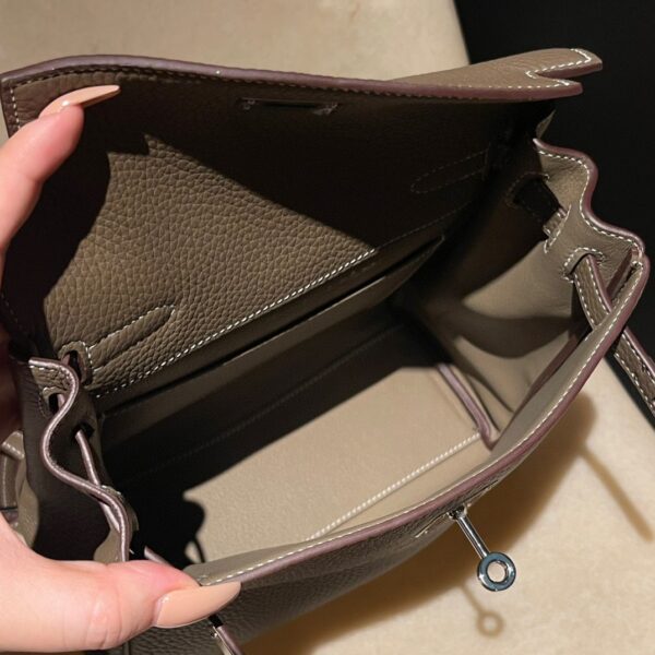 HERMES Kelly Ado Color18 Clemence leather