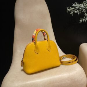 HERMES Mini Bolide 18 Color:9D Evercolor leather