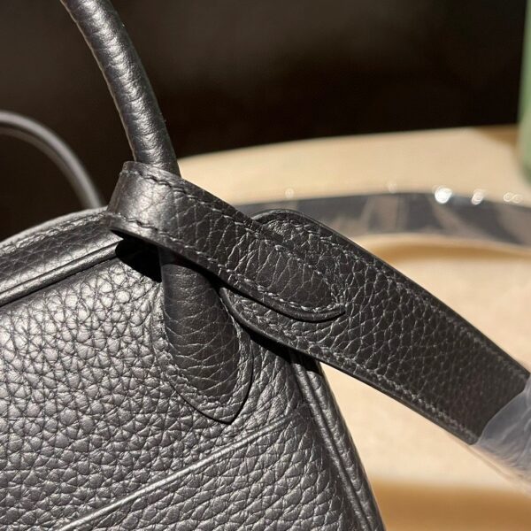 HERMES Mini Lindy Color89 Clemence leather