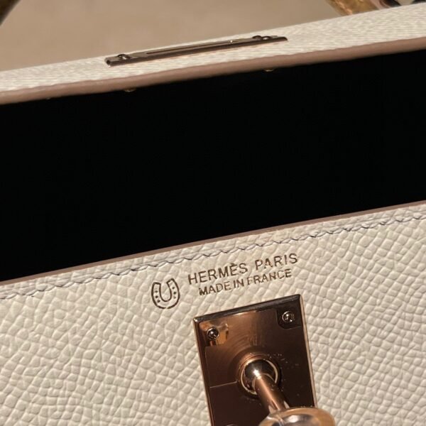 HERMES Mini Kelly 2 Color10+4B+2Z Epsom leather