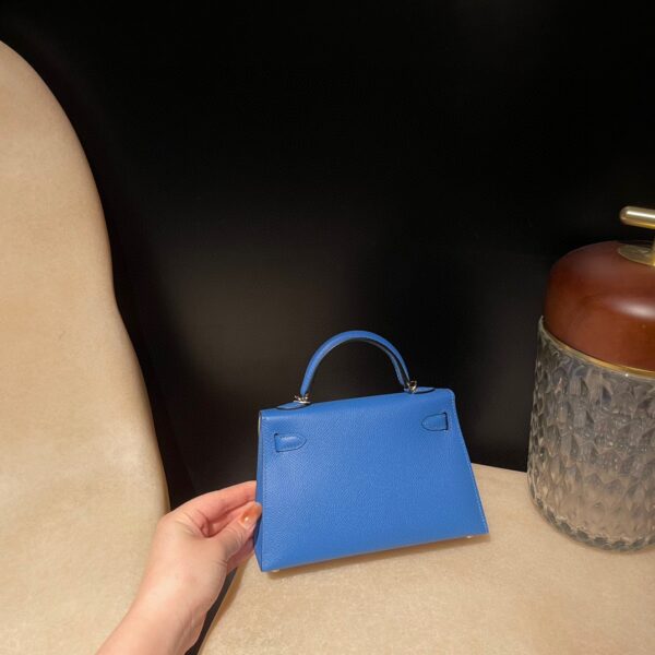 HERMES Mini Kelly 2 Color:7Q Epsom leather