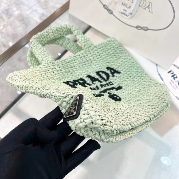 PRADA Small Crochet Tote Bag 1BG422
