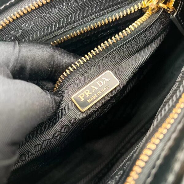 PRADA LuxSoft Leather Handbag 1BA426