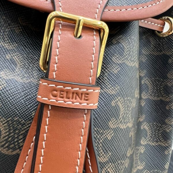 CELINE FOLCO Triomphe Canvas Mini Backpack