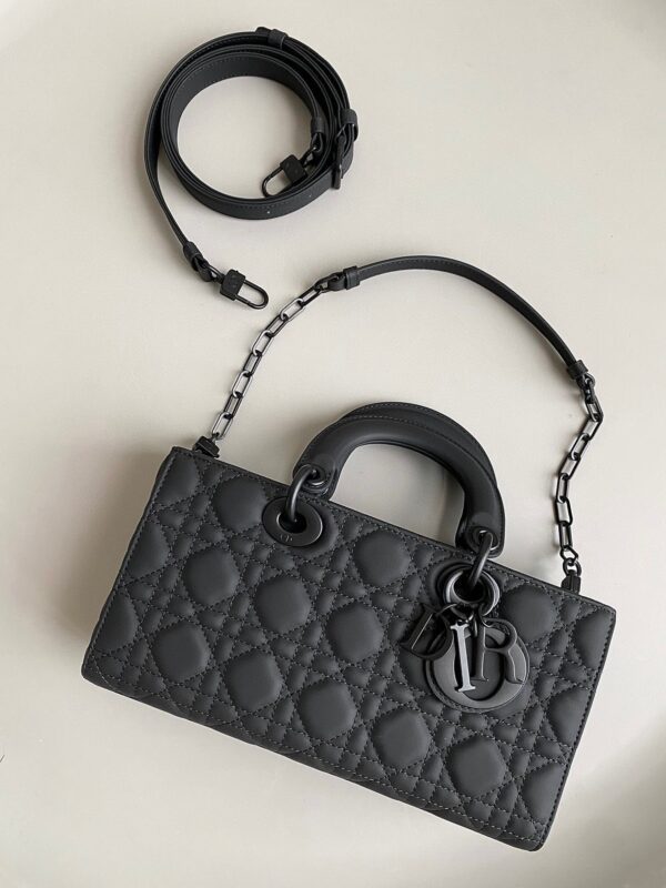 DIOR 2023 D-Joy Bag Ultramatte Black