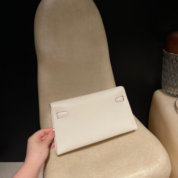 HERMES Kelly Elan Color10 Mysore leather