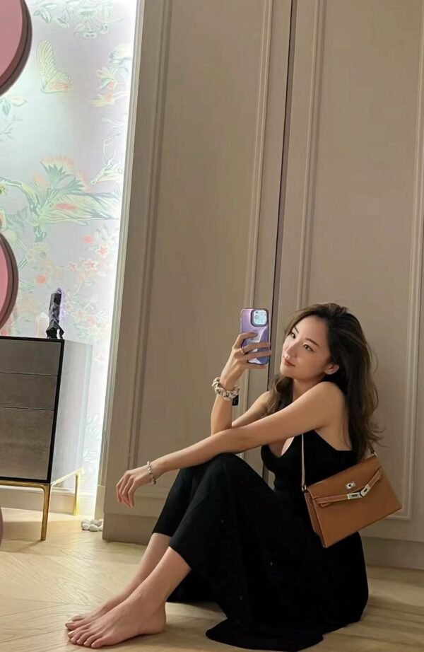 HERMES Kelly Elan Color37 Madam leather