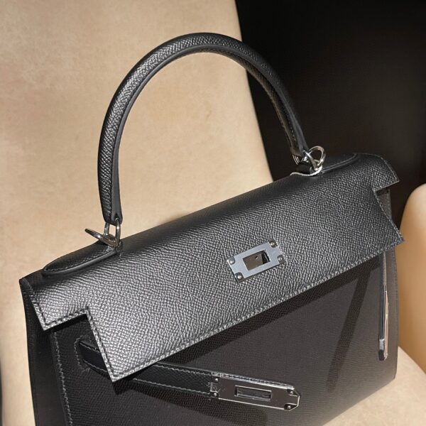 HERMES Kelly 28 Color89 Epsom leather