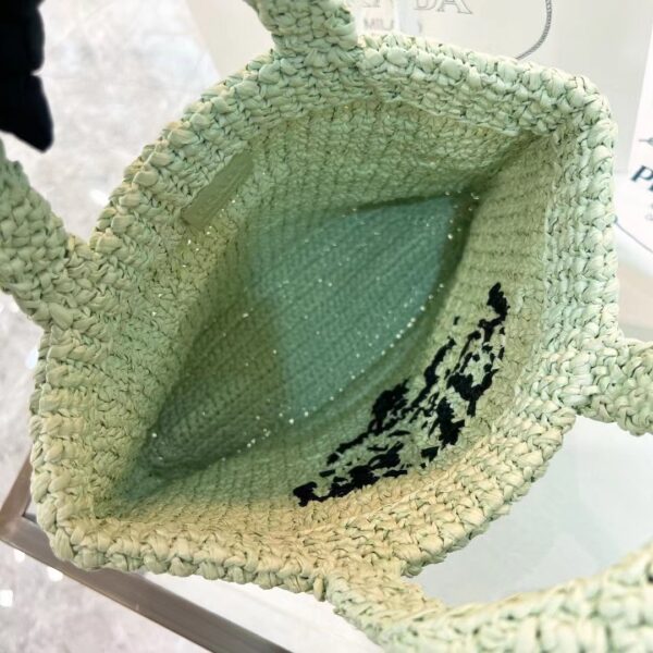 PRADA Small Crochet Tote Bag 1BG422