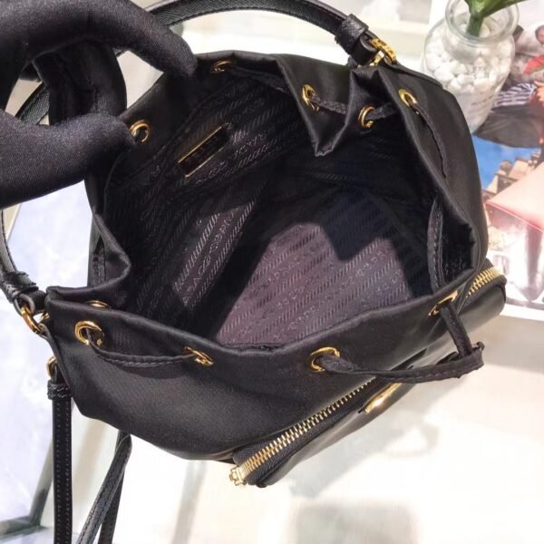 PRADA Drawstring Bucket Bag