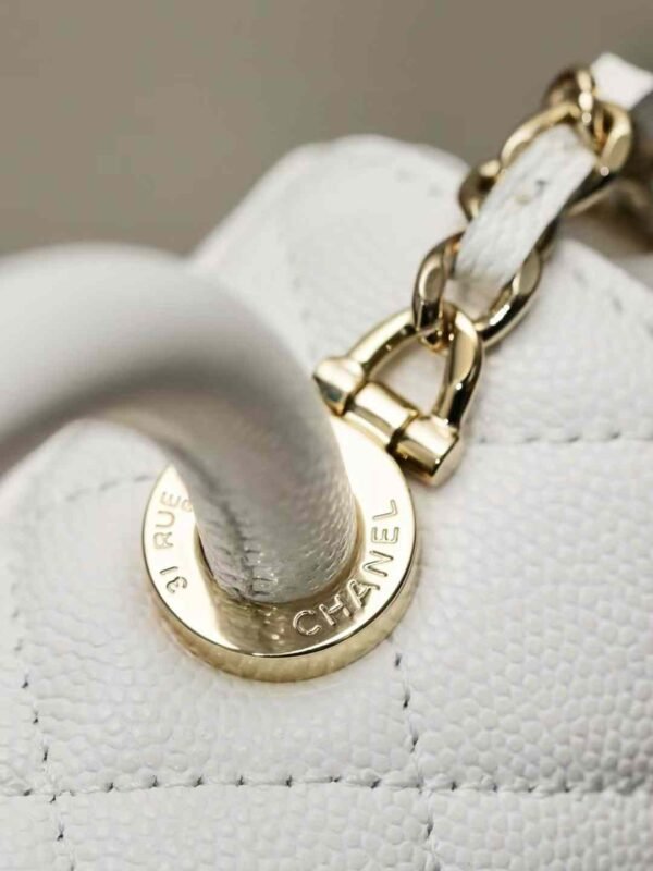 CHANEL MINI FLAP BAG WITH TOP HANDLE
