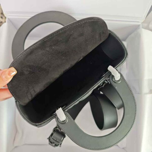 Lady Dior Bag Ultramatte Cannage Calfskin