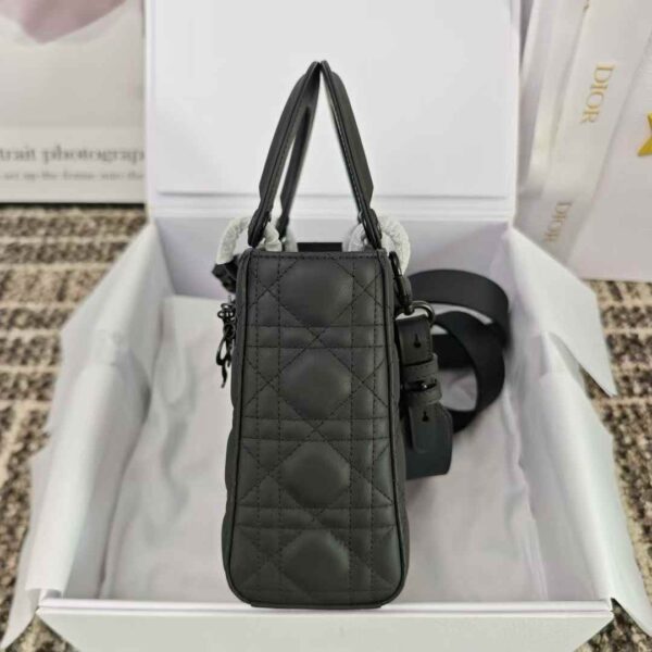 Lady Dior Bag Ultramatte Cannage Calfskin