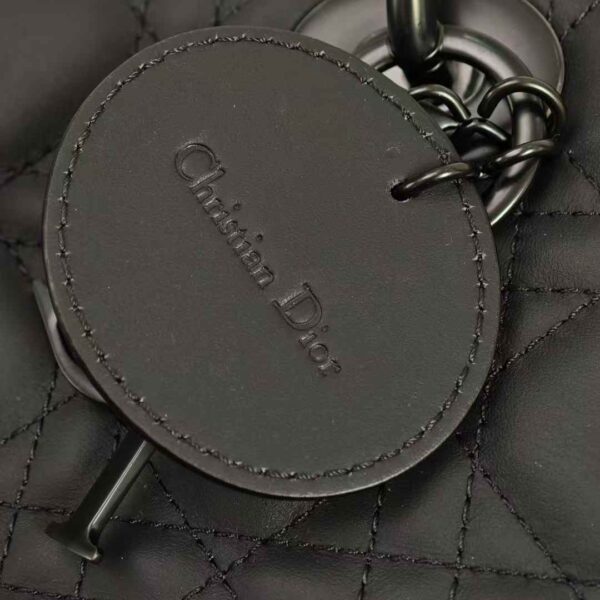 Lady Dior Bag Ultramatte Cannage Calfskin