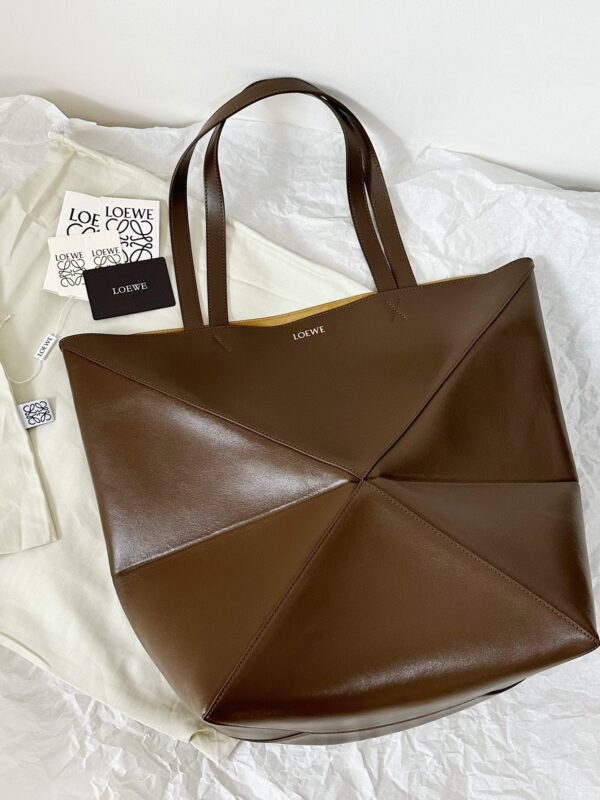 LOEWE Large Puzzle Fold Tote Bag