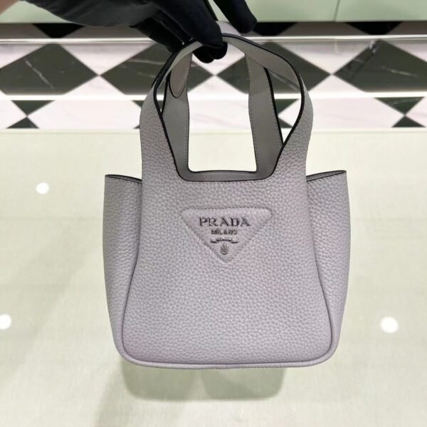 PRADA Leather Tote Bag 1BG335