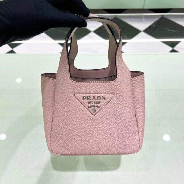PRADA Leather Tote Bag 1BG335