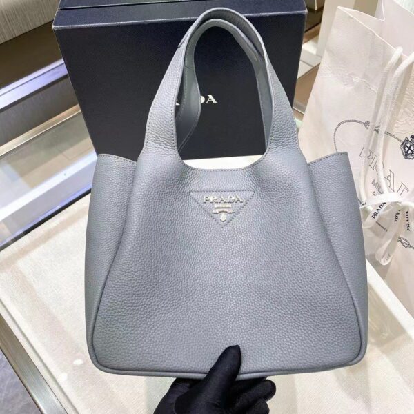 PRADA Leather Tote Bag 1BG335