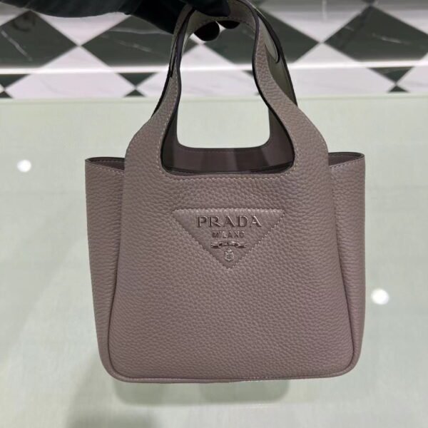 PRADA Leather Tote Bag 1BG335