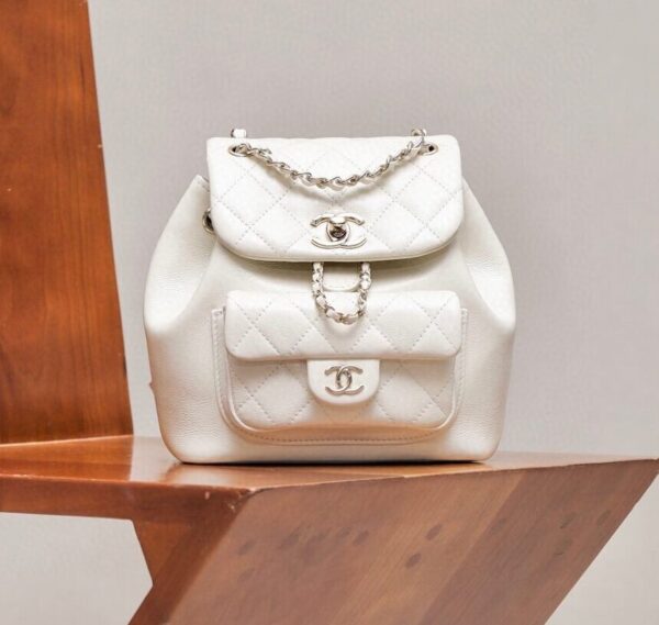 CHANEL Calfskin Duma Backpack