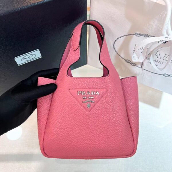 PRADA Leather Tote Bag 1BG335