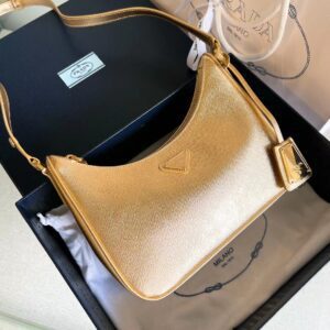 PRADA Re-Edition Saffiano Leather Mini Bag 1BC204