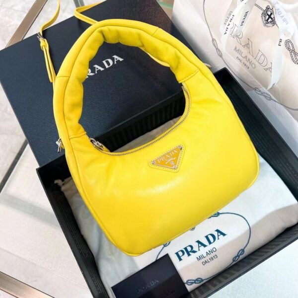 PRADA Soft Padded Nappa Leather Mini Bag 1BA384