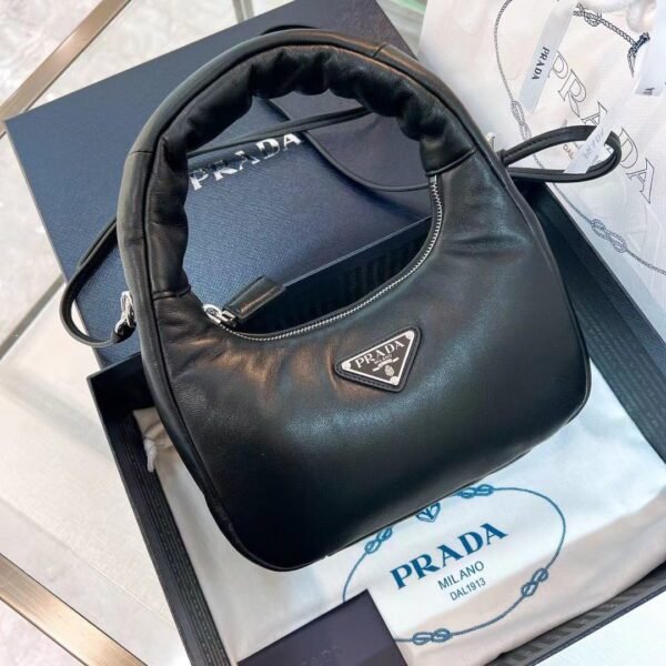 PRADA Soft Padded Nappa Leather Mini Bag 1BA384
