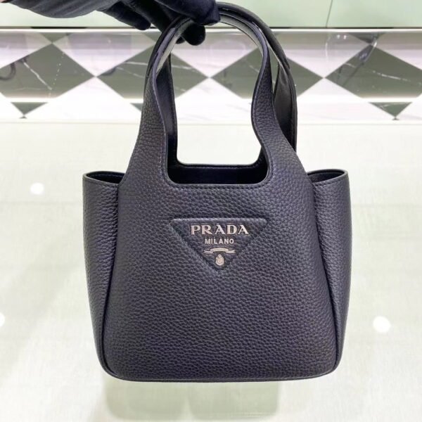 PRADA Leather Tote Bag 1BG335