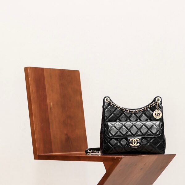 CHANEL 23B Calfskin Hobo Bag