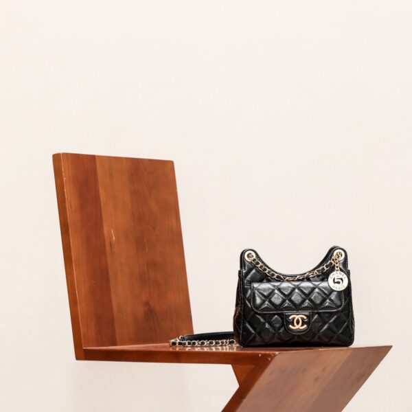 CHANEL 23B Calfskin Hobo Bag