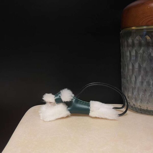 Hermes Budy puppy pendant