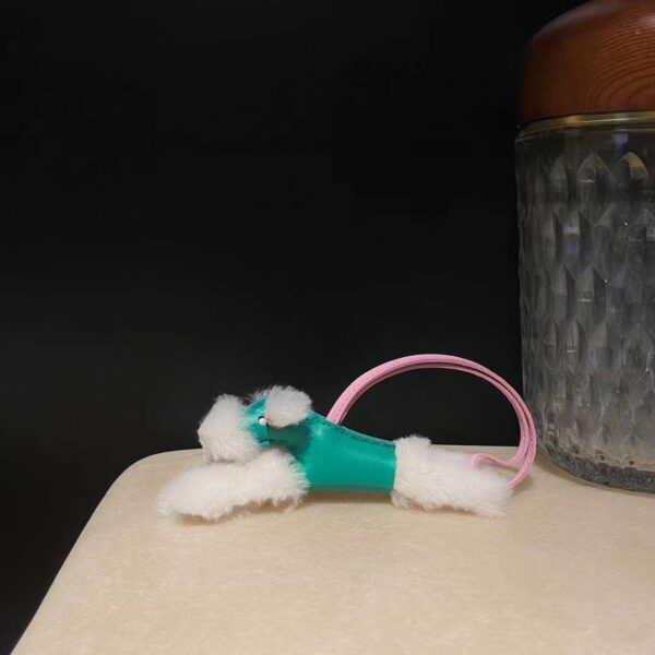 Hermes Budy puppy pendant