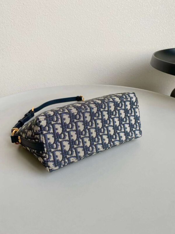 DIOR star blue canvas bag