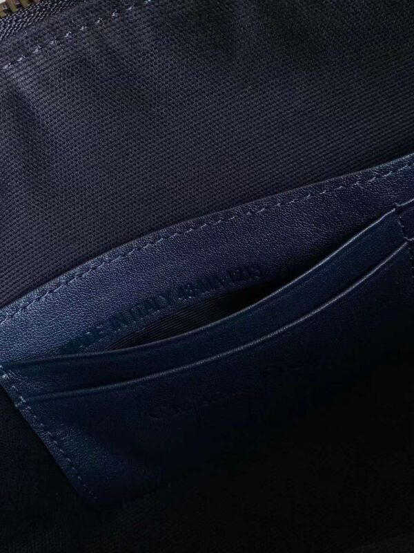 DIOR star blue canvas bag