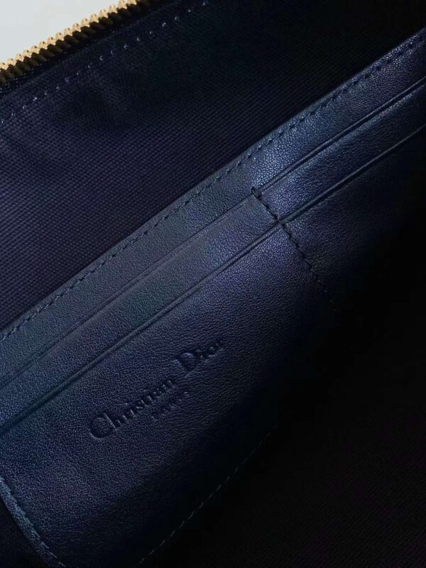 DIOR star blue canvas bag
