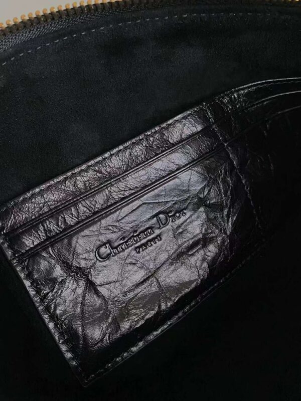 DIOR oil wax leather star bag