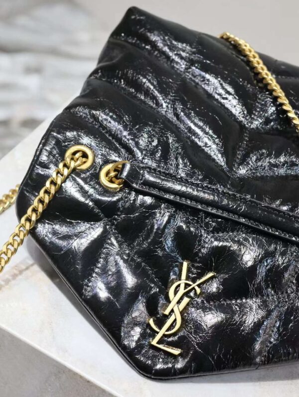 YSL Loulou Puffer mini Double chain bag
