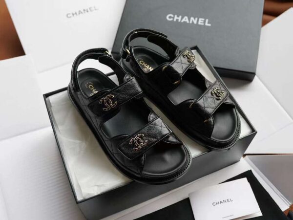 CHANEL Classic Velcro sandals