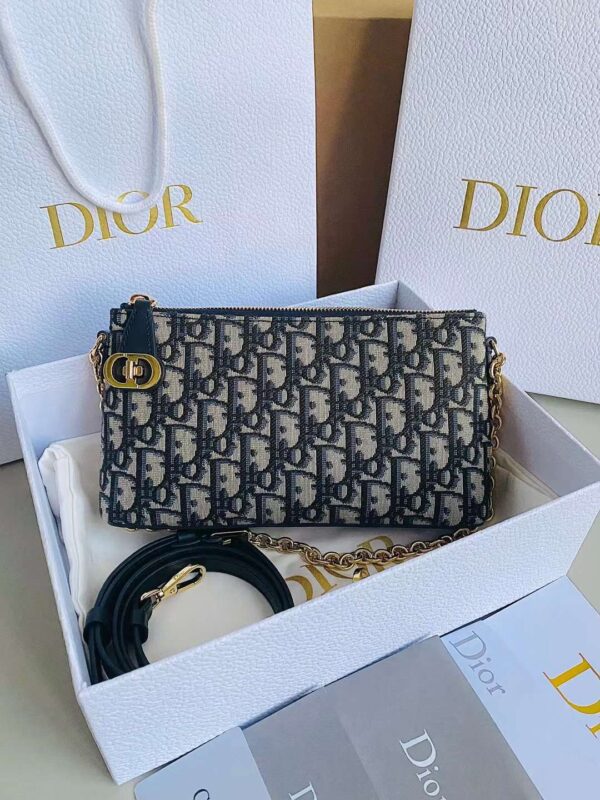 DIOR Canvas mahjong bag