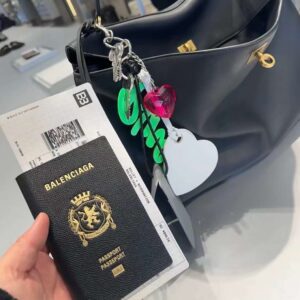 Balenciaga Air ticket PASSPORT purse