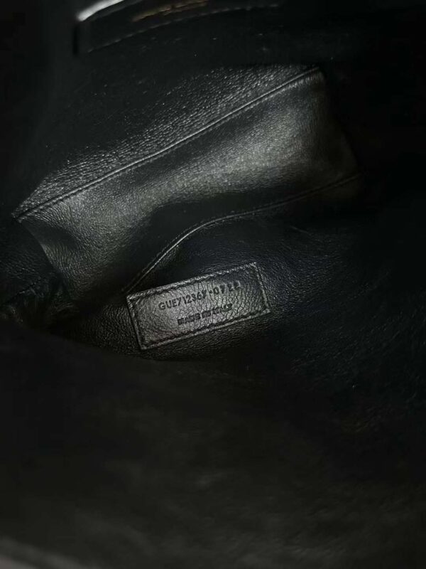 YSL mini  Crocodile print tote bag