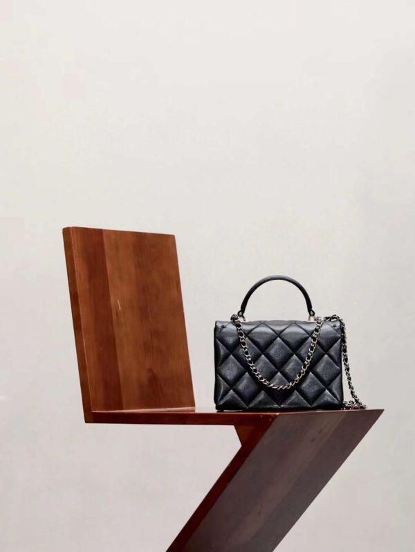 CHANEL 24P kelly handle bag